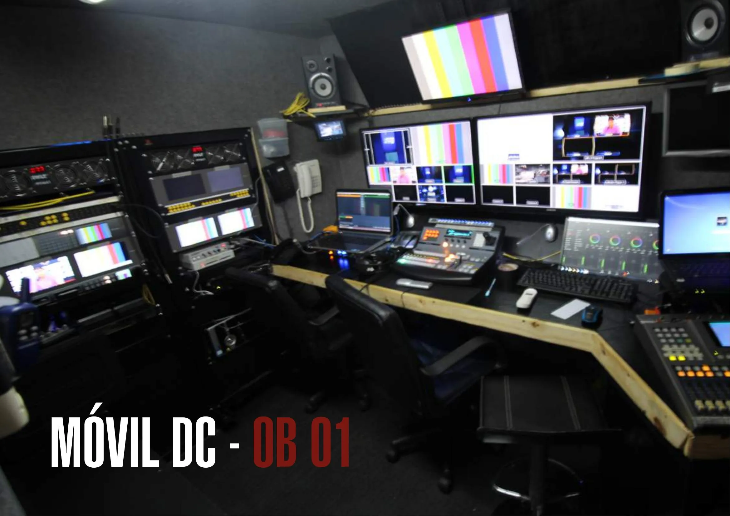 Móvil DC-OB 01: interior del control